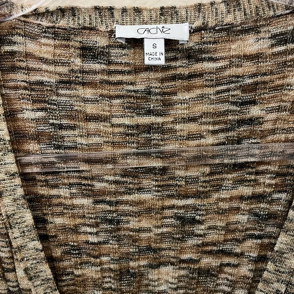 Cache Multitone Knit Cardigan - Picture 6 of 13